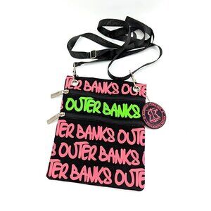Women's Robin Ruth Double Zip Crossbody Graffiti Bag OUTER BANKS Salt Life NC